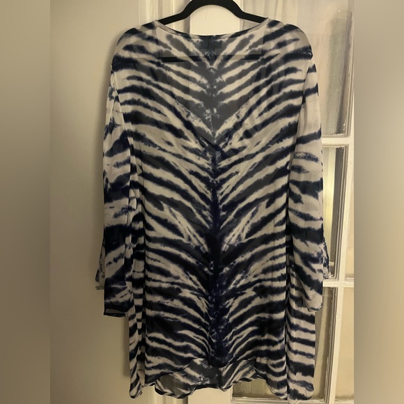 Beaded tie dye swim cover up - Picture 5 of 5